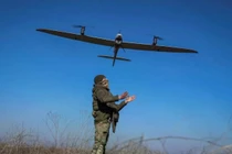 Một loại UAV quân sự của Ukraine. Ảnh: Reuters.