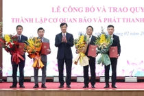 Hà Nội công bố lãnh đạo Cơ quan Báo và Phát thanh, Truyền hình sau sáp nhập 6 cơ quan báo chí