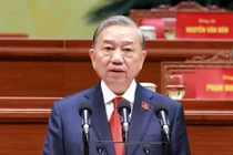 Tổng bí thư Tô Lâm chủ trì họp báo quốc tế.