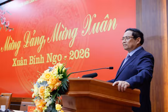 Thủ tướng Phạm Minh Chính nêu rõ khoa học không thể tách rời thị trường. Ảnh: VGP