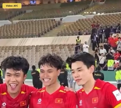 Đáng bại U23 UAE, Đình Bắc và Văn Khang gửi chiến thắng tới triệu CĐV