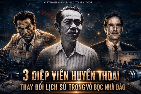 Ba điệp viên huyền thoại thay đổi lịch sử trong vỏ bọc nhà báo