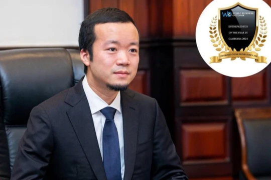 Chen Zhi (Trần Chí) là người sáng lập và Chủ tịch Prince Group (Tập đoàn Thái Tử), Campuchia. Ảnh: Ptincegroup.