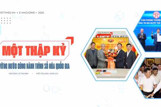 Một thập kỷ vững bước cùng hành trình số hóa quốc gia
