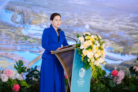 Bà Nguyễn Thu Hằng - Tổng giám đốc Vinhomes. 
