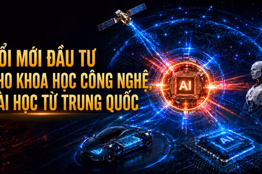 Trung Quốc thực hiện đột phá trong quản lý và phân bổ ngân sách R&D, giúp thúc đẩy các nhà khoa học và doanh nghiệp tham gia sáng tạo và đưa công nghệ ra thị trường. Ảnh: Xinhua.