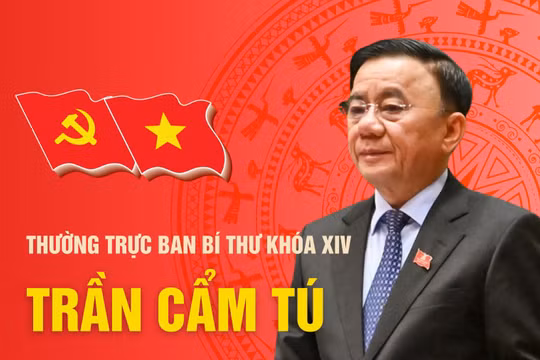 Tiểu sử Thường trực Ban Bí thư Trần Cẩm Tú