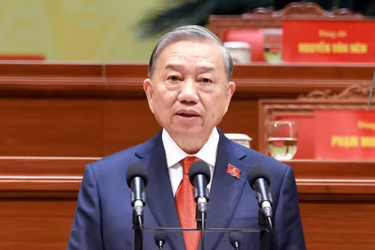 Tổng bí thư Tô Lâm chủ trì họp báo quốc tế.