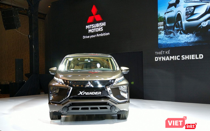 Mitsubishi Xpander là mẫu xe thứ 3 của hãng được thiết kế dựa trên ngôn ngữ tạo hình mới Dynamic Shield.