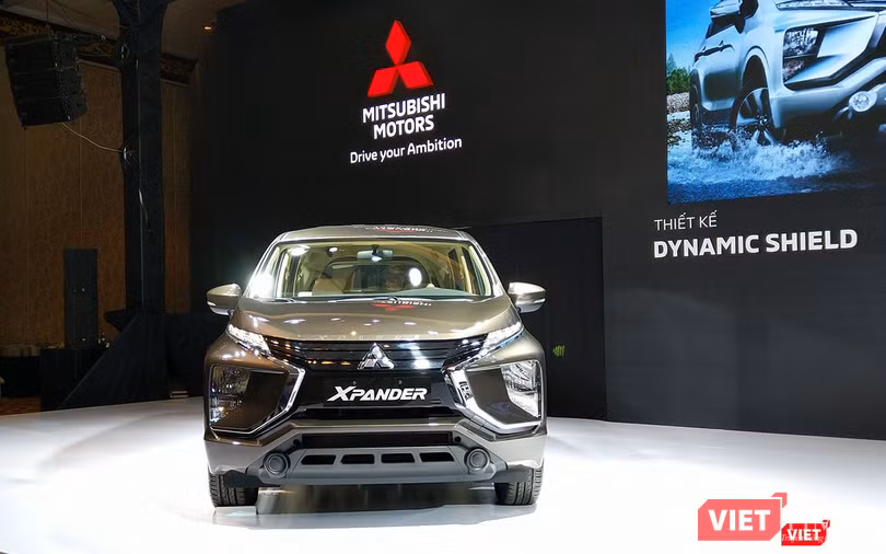 Mitsubishi Xpander là mẫu xe thứ 3 của hãng được thiết kế dựa trên ngôn ngữ tạo hình mới Dynamic Shield.