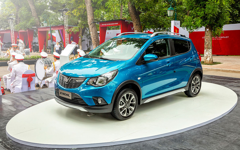 Nhìn chung, VinFast Fadil sở hữu ngoại hình khá bắt mắt.