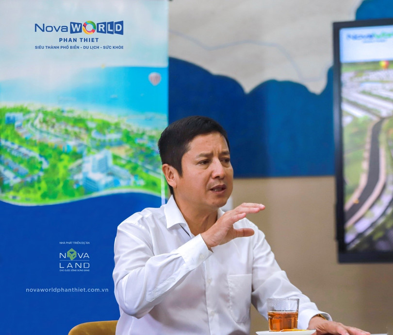 Diễn viên Chí Trung chia sẻ anh đặc biệt hứng thú với sản phẩm second home tại những vùng biển miền Trung nắng ấm