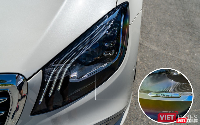 Hệ thống đèn pha công nghệ MultiBeam LED giúp cải thiện khả năng chiếu sáng và phân luồng sáng độc lập, giúp an toàn hơn cho những phương tiện ngược chiều