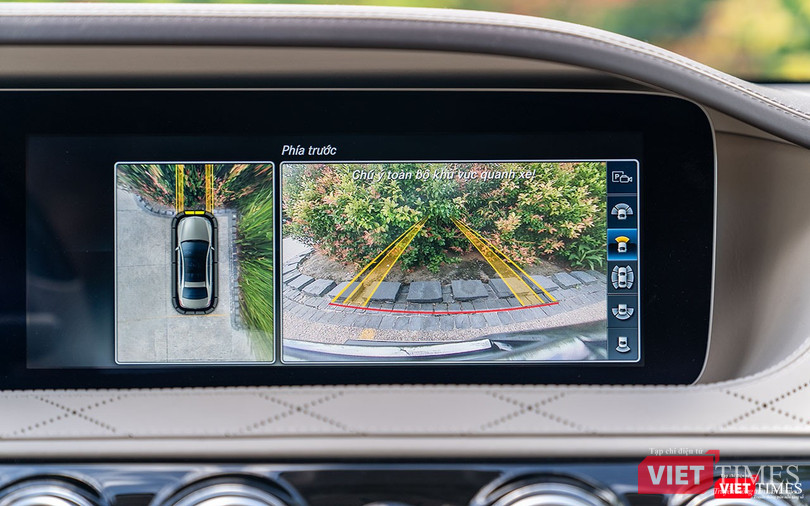 Camera 360 hiện thị sắc nét toàn bộ cảnh vật xung quanh trong điều kiện cả đêm lẫn ngày.