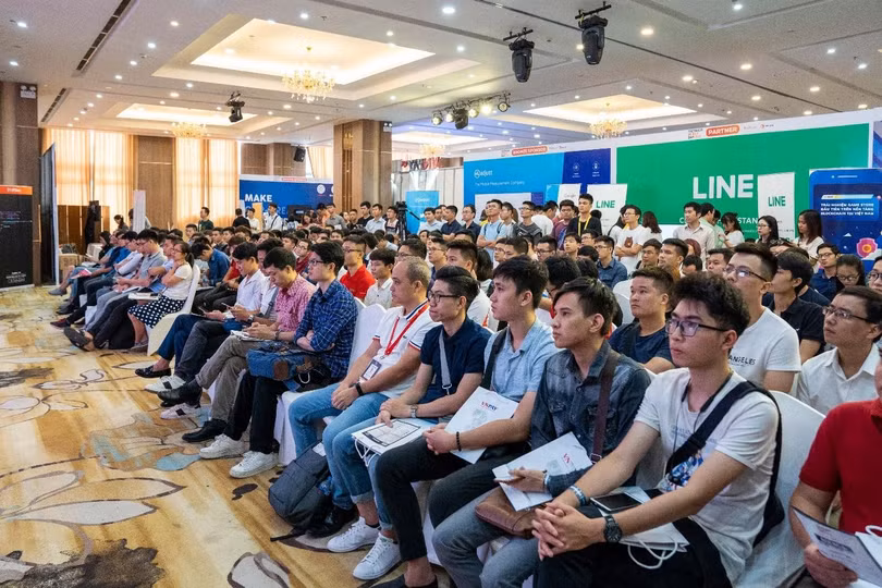 Sự kiện Vietnam Mobile Day 2019 quy tụ nhiều chuyên gia và những người quan tâm tới lĩnh vực công nghệ