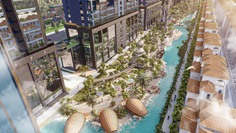 Nội khu hoàn hảo giữa mặt nước và cây xanh của Sunshine Crystal River