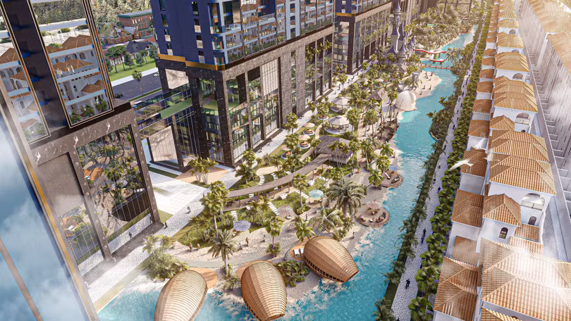 Nội khu hoàn hảo giữa mặt nước và cây xanh của Sunshine Crystal River