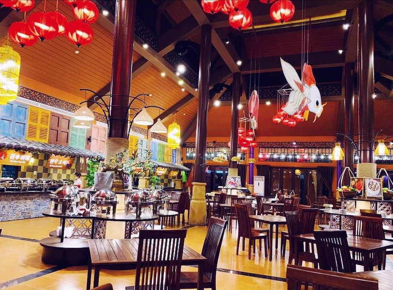 Thế giới buffet – Buffet World trong khuôn viên rộng 1000 m2