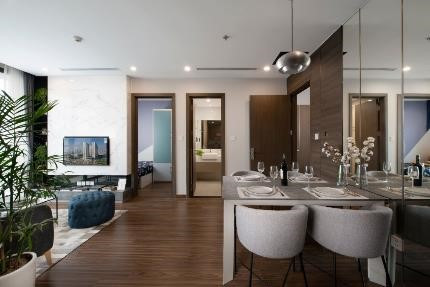 Thiết kế nội thất sang trọng, tinh tế tại Dual key