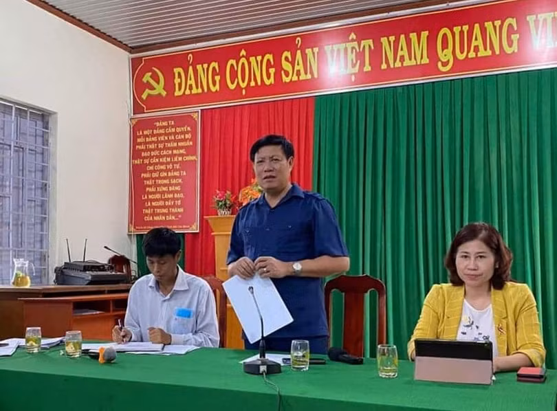 Thứ trưởng Đỗ Xuân Tuyên phát biểu tại cuộc họp với Sở Y tế Đắk Nông và UBND huyện Đắk Glong. (Ảnh: Vũ Mạnh Cường) Thứ trưởng Đỗ Xuân Tuyên phát biểu tại cuộc họp với Sở Y tế Đắk Nông và UBND huyện Đắk Glong. (Ảnh: Vũ Mạnh Cường)