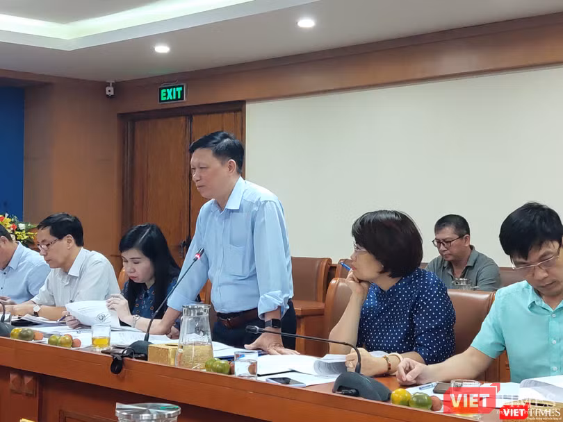 Ông Trần Quý Tường – Cục trưởng Cục Công nghệ thông tin, Bộ Y tế (Ảnh: Minh Thúy)