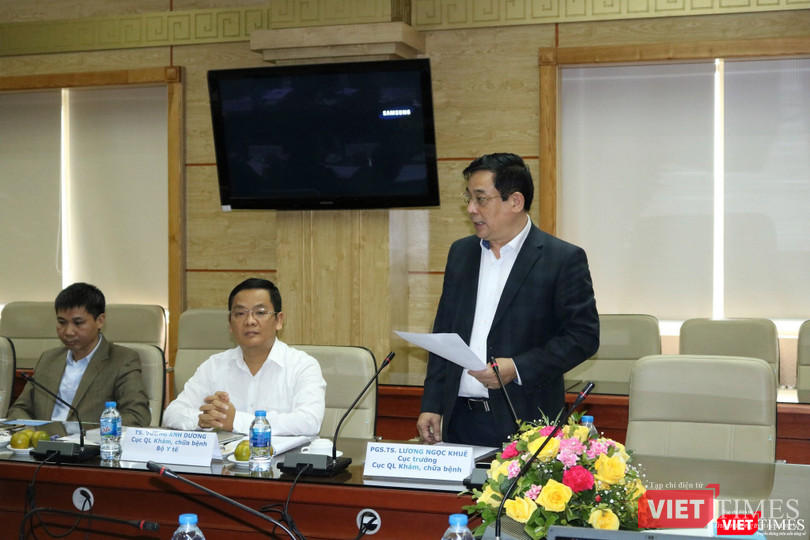 PGS.TS. Lương Ngọc Khuê – Cục trưởng Cục Quản lý Khám, chữa bệnh, Bộ Y tế