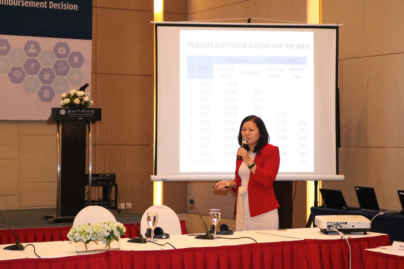 Ths. Nguyễn Thị Hồng Vân – Phó Trưởng Ban Dược và Vật tư y tế (Bảo hiểm xã hội Việt Nam)