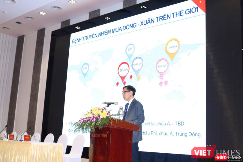 Ông Đặng Quang Tấn – Phó Cục trưởng phụ trách Cục Y tế Dự phòng