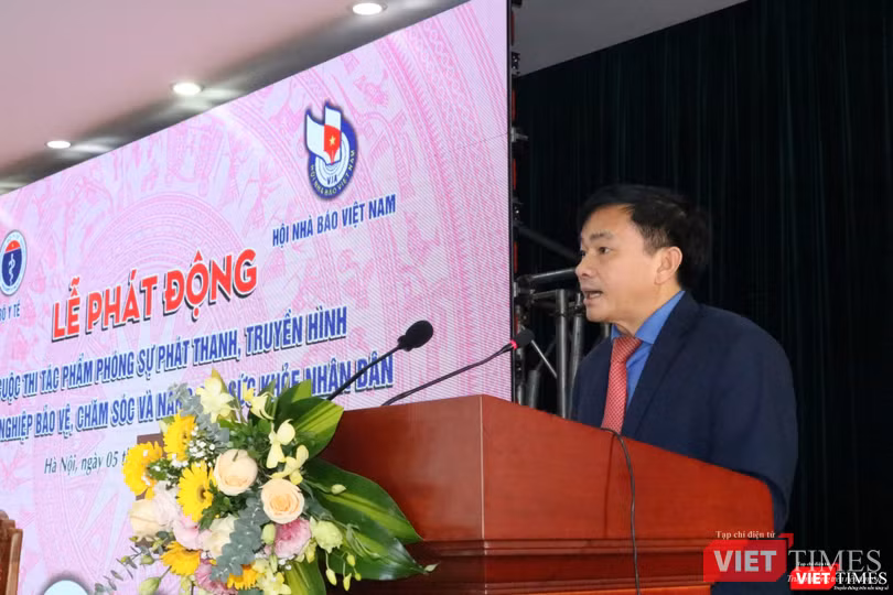 Ông Nguyễn Đình Anh – Vụ trưởng Vụ Truyền thông và Thi đua khen thưởng, Bộ Y tế