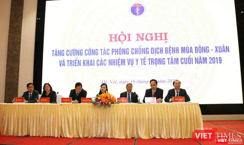 Hội nghị tăng cường công tác phòng, chống dịch bệnh mùa đông – xuân, triển khai nhiệm vụ y tế trọng tâm cuối năm 2019