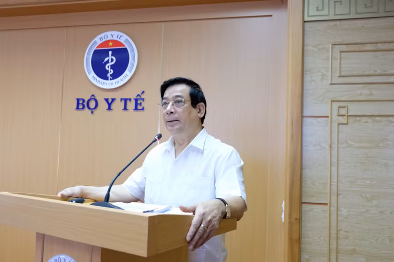 PGS.TS. Lương Ngọc Khuê - Cục trưởng Cục Quản lý Khám chữa bệnh, Bộ Y tế (Ảnh: Thu Nguyệt)