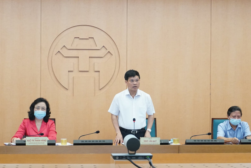 Ông Ngô Văn Quý - Phó Chủ tịch UBND TP. Hà Nội (Ảnh: Phú Khánh)