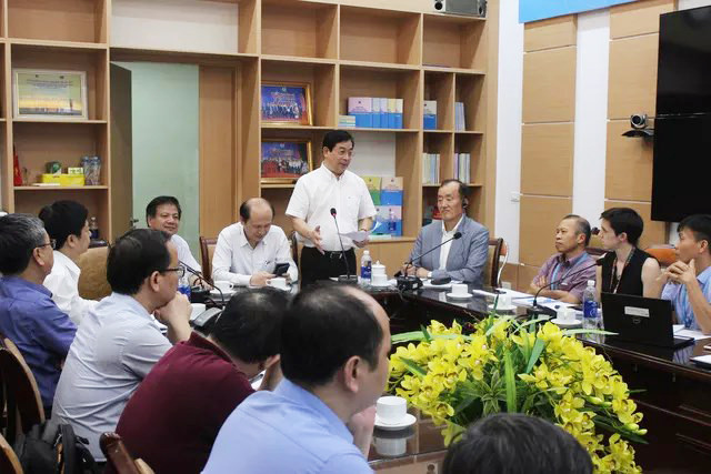 Hội đồng Chuyên môn Bộ Y tế họp với các tổ chức quốc tế. Ảnh: Vũ Mạnh Cường