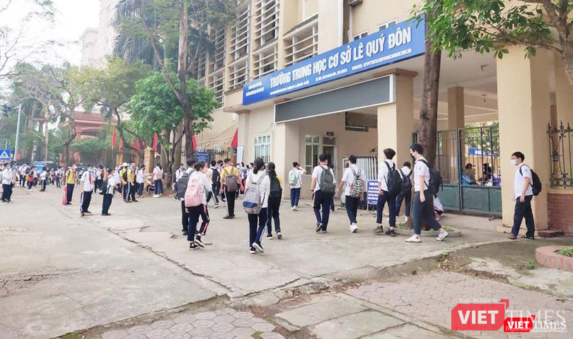 Trường THCS Lê Quý Đôn. Ảnh: Minh Thúy