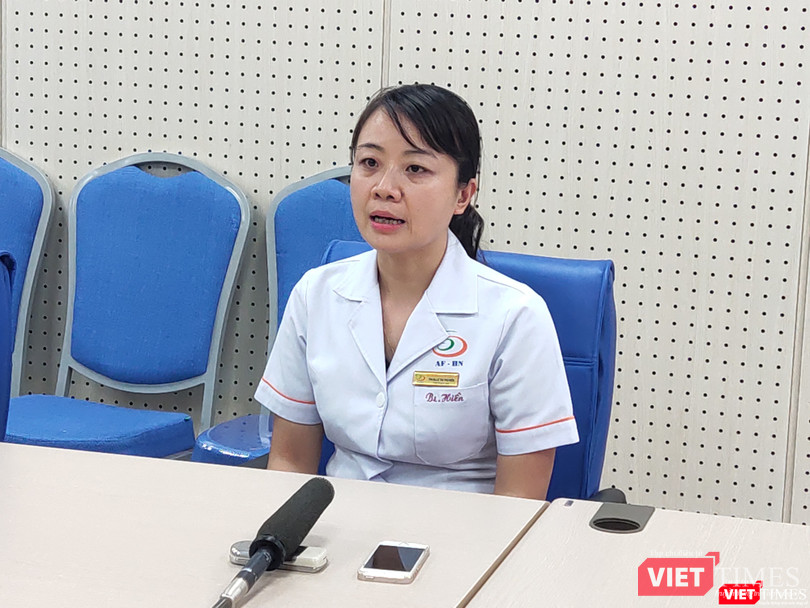 ThS. BS. Lê Thị Thu Hiền – Phó Giám đốc Bệnh viện Chuyên khoa Nam học và Hiếm muộn Hà Nội. Ảnh: Minh Thúy