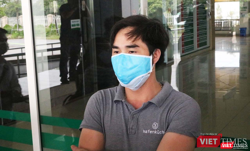 Bệnh nhân 137. Ảnh: Minh Thúy Bệnh nhân 137. Ảnh: Minh Thúy