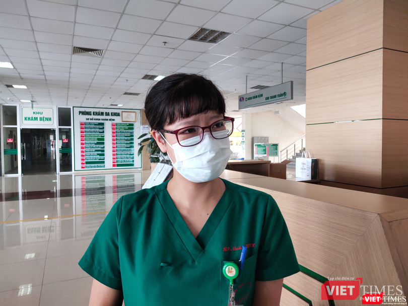 ThS. BS. Trần Thị Hải Ninh – Trưởng Khoa Nội tổng hợp, Bệnh viện Bệnh Nhiệt đới Trung ương cơ sở 2. Ảnh: Minh Thúy