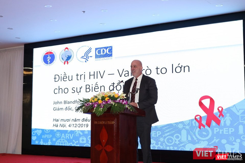 Ông John Blandford – Giám đốc CDC Hoa Kỳ tại Việt Nam