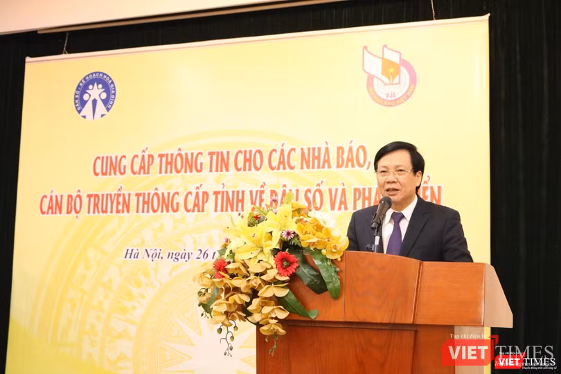 Ông Hồ Quang Lợi – Phó Chủ tịch Thường trực Hội Nhà báo Việt Nam