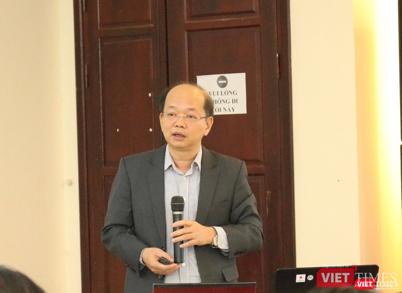 Ông Nguyễn Tất Thao phát biểu tại Hội nghị tổng kết 5 năm thực hiện Luật BHYT và xin ý kiến dự thảo Luật BHYT sửa đổi