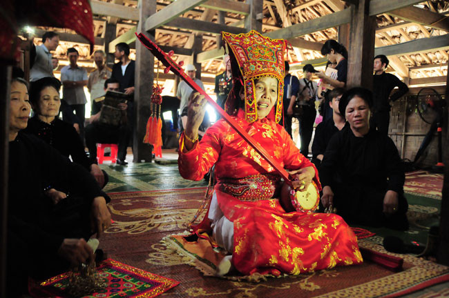 Then là một nghi lễ không thể thiếu trong đời sống tâm linh của người Tày, Nùng, Thái