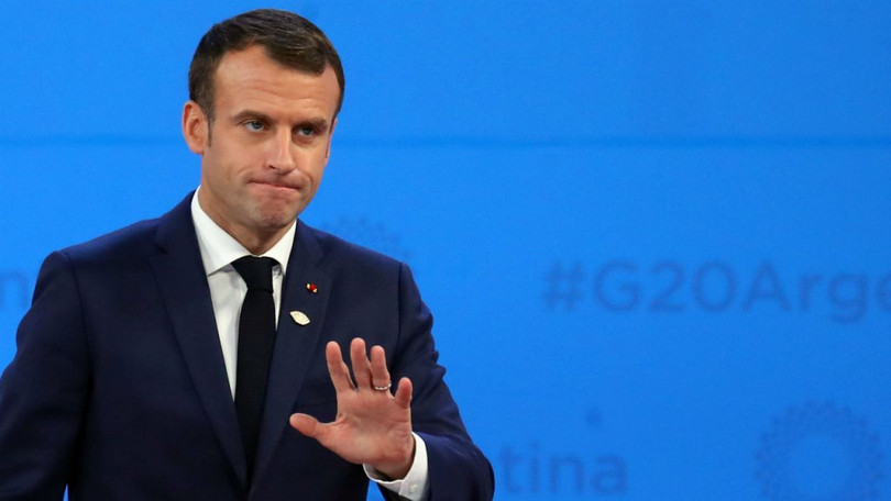 Ông Macron tại Hội nghị Thượng đỉnh G20.