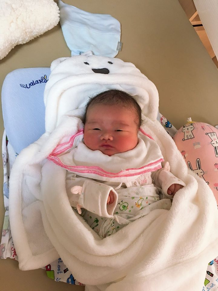 Bé có cân nặng tới 5,1 kg. Ảnh: Trung tâm Sản Nhi – Bệnh viện đa khoa tỉnh Phú Thọ