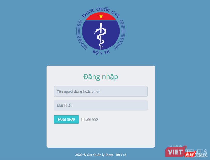 Địa chỉ https://duocquocgia.com.vn/ của Cục Quản lý Dược cập nhật liên tục tình hình thuốc phòng, chống dịch COVID-19. Ảnh: Minh Thúy