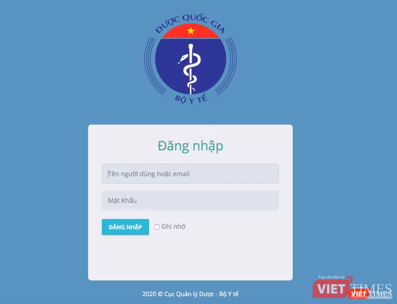 Địa chỉ https://duocquocgia.com.vn/ của Cục Quản lý Dược cập nhật liên tục tình hình thuốc phòng, chống dịch COVID-19. Ảnh: Minh Thúy