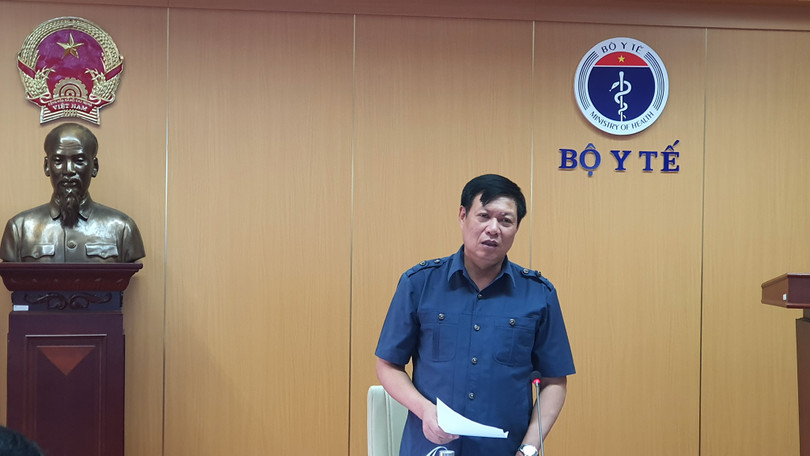 Thứ trưởng Bộ Y tế Đỗ Xuân Tuyên. Ảnh: Tuấn Dũng