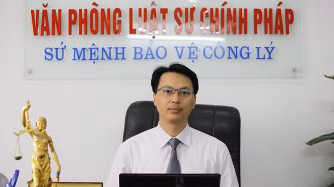 Luật sư Đặng Văn Cường – Trưởng Văn phòng Luật sư Chính pháp, Hà Nội. Ảnh: NVCC Luật sư Đặng Văn Cường – Trưởng Văn phòng Luật sư Chính pháp, Hà Nội. Ảnh: NVCC