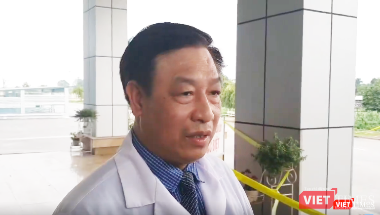 TS. Phạm Ngọc Thạch – Giám đốc Bệnh viện Bệnh Nhiệt đới Trung ương. Ảnh: Minh Thúy
