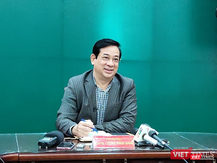 PGS.TS. Lương Ngọc Khuê - Cục trưởng Cục Quản lý Khám, chữa bệnh (Bộ Y tế). Ảnh: Minh Thúy