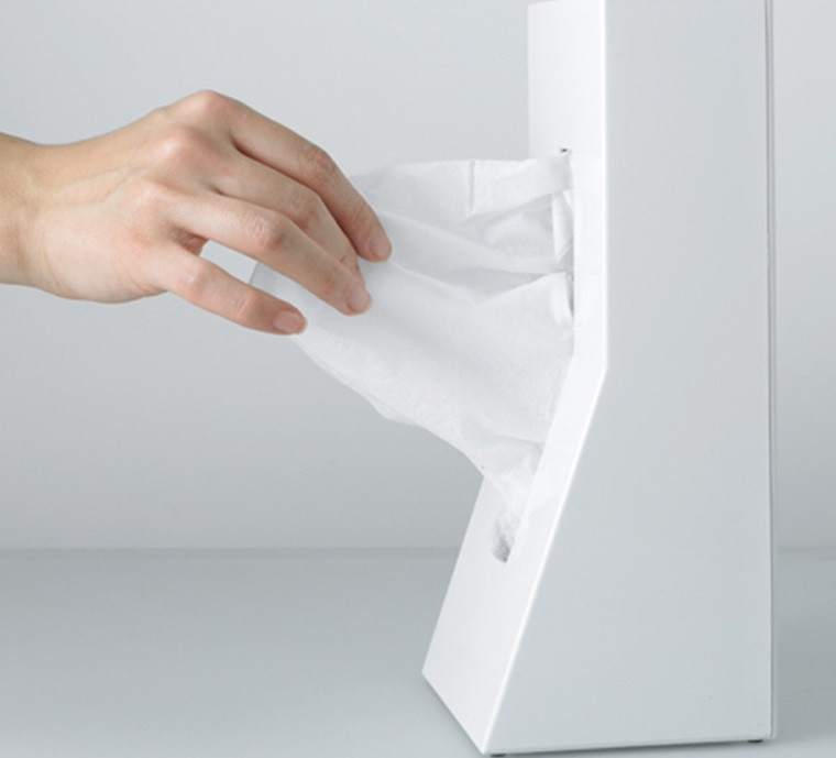 Virus có thể bám trên khăn giấy. Ảnh: Internet Virus có thể bám trên khăn giấy. Ảnh: Internet